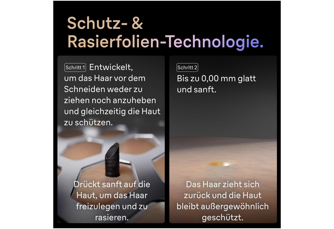 Braun Elektrorasierer Series 9 9610s, integrierter Präzisionstrimmer, Pro-SensoAdapt, Ladeständer, 5+1 ultradünne Präzisionsklingen – Bild 5 von 5