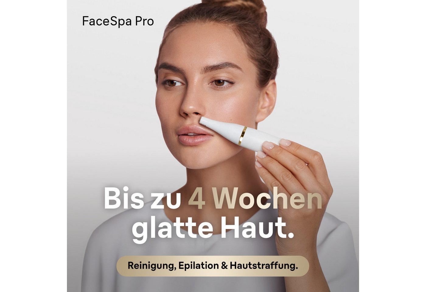 Braun Epilierer FaceSpa Pro 912, Aufsätze: 1 St., mit 3 Extras – Bild 3 von 5