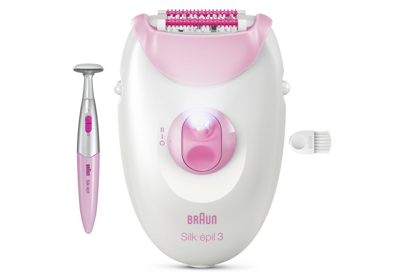 Braun Epilierer Silk-épil 3 SE3-202, Langanhaltend glatte Haut, Inklusive Bikini-Trimmer, SmartLight – Bild 2 von 5