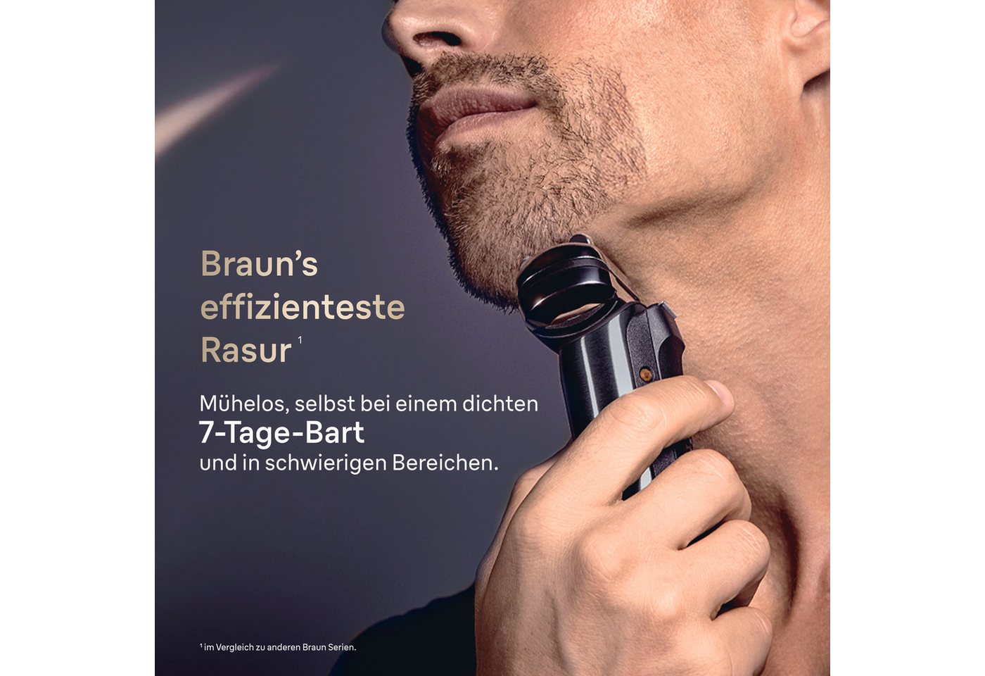 Braun Ersatzscherkopf NEVO Silver, 100% Leistung, Kompatibel mit NEVO Rasierern, Silber – Bild 5 von 5