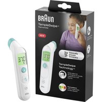 Braun Fieberthermometer TempleSwipe™ Stirnthermometer - BST200, Geeignet für alle Altersgruppen : Säuglinge, Kinder und Erwachsene