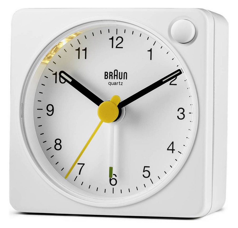 Braun Wecker 67101 Quarz Wecker Weiß – Bild 2 von 5