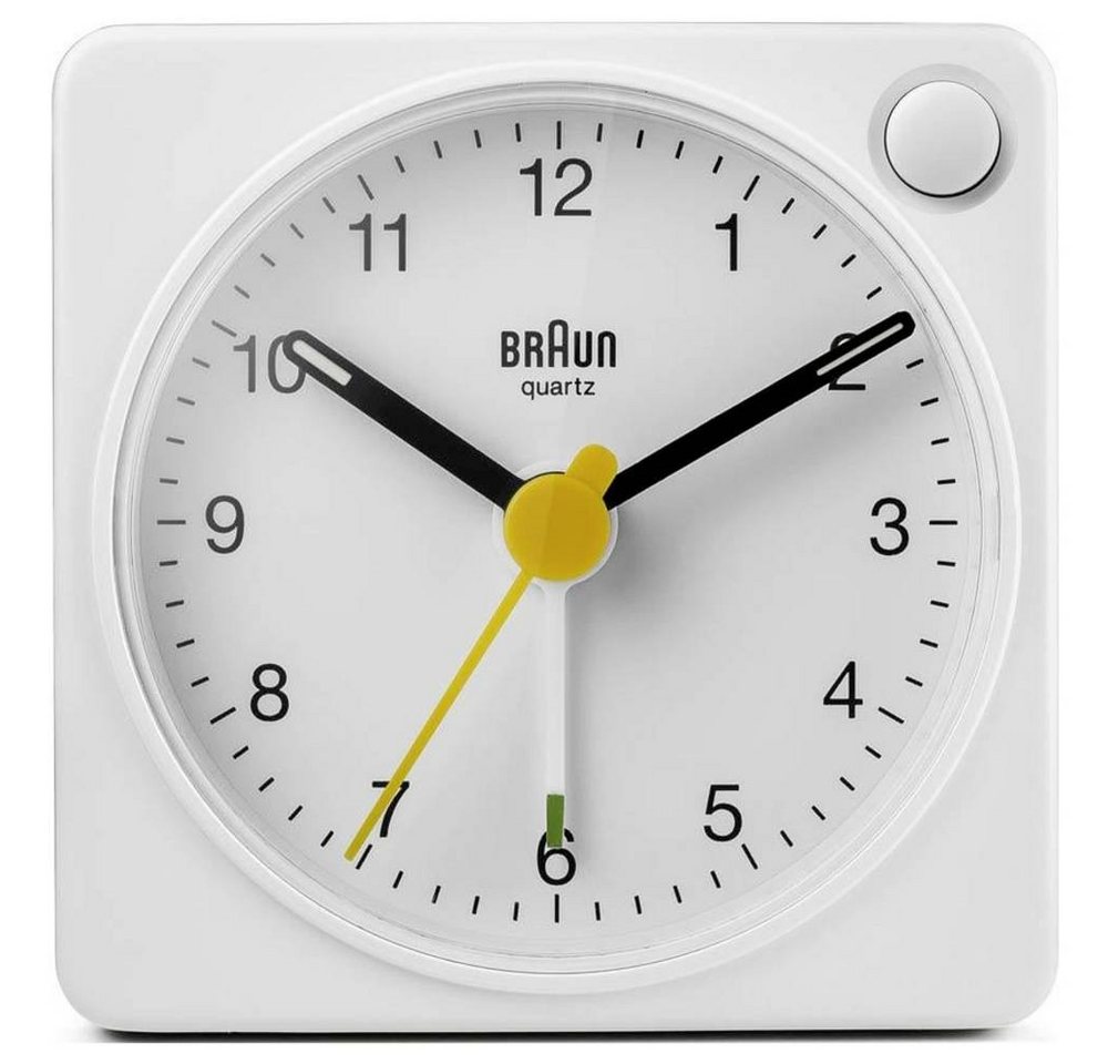 Braun Wecker 67101 Quarz Wecker Weiß – Bild 3 von 5