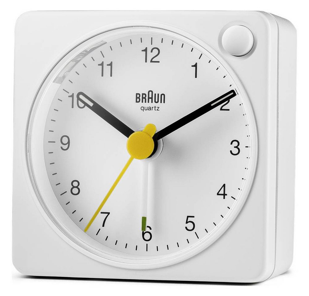 Braun Wecker 67101 Quarz Wecker Weiß – Bild 4 von 5