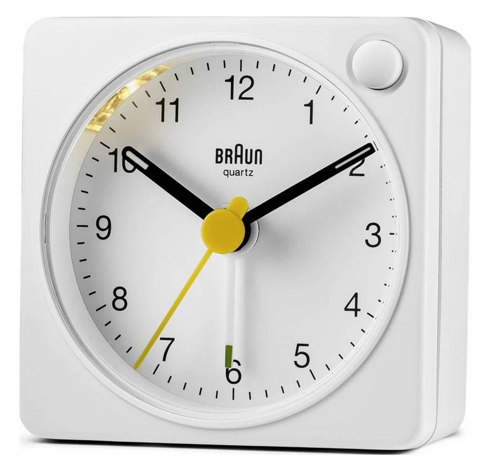 Braun Wecker 67101 Quarz Wecker Weiß – Bild 5 von 5