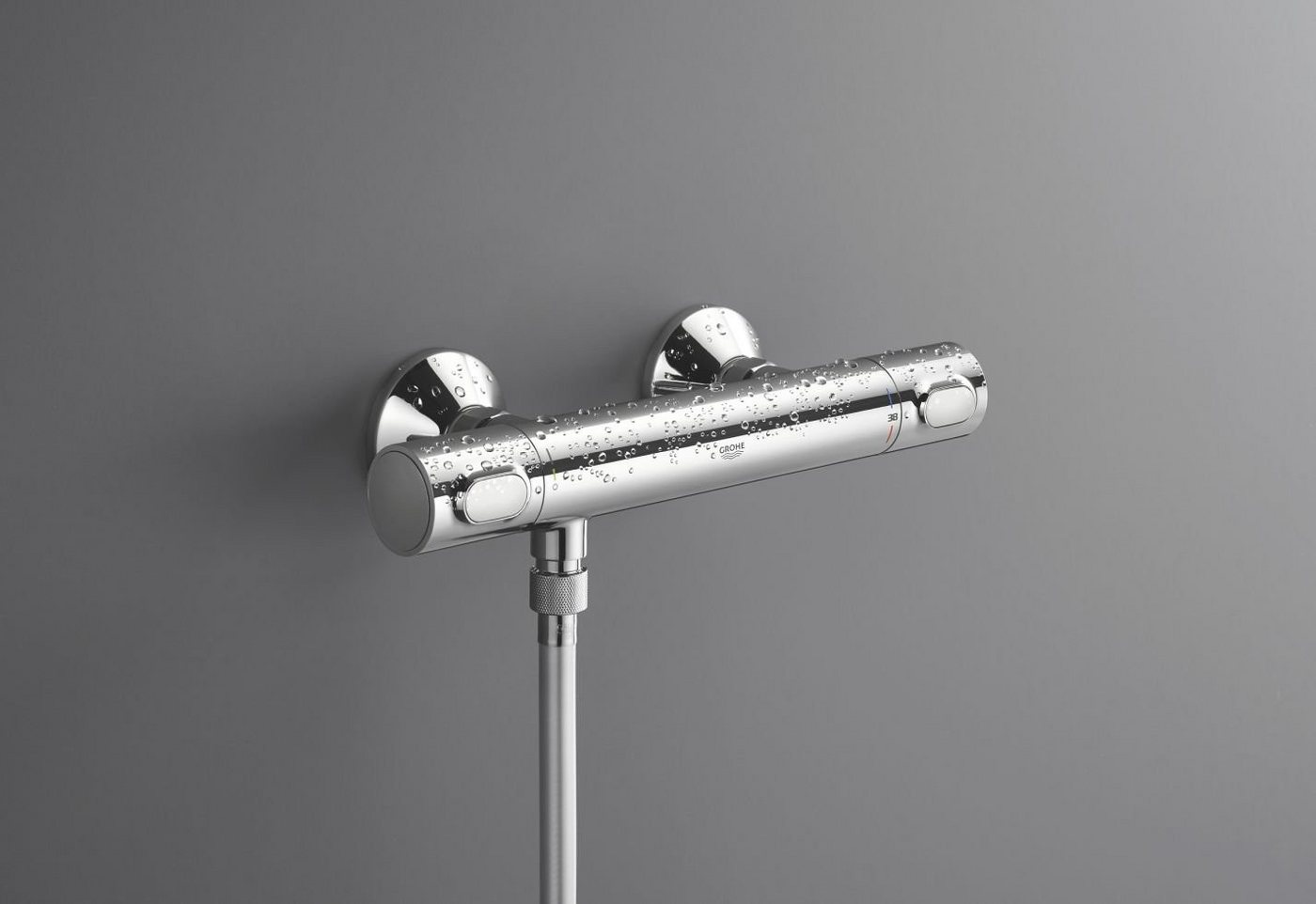 Grohe Brausethermostat Grohe Brause-Thermostat Precision Flow verchromt – Bild 3 von 5