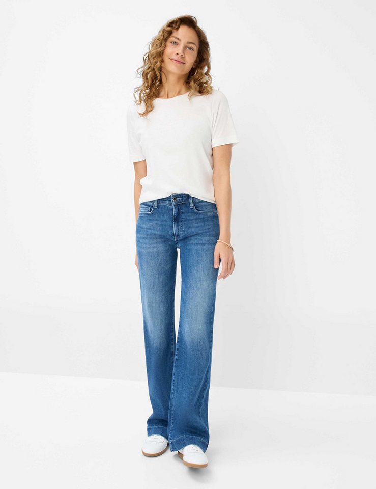 Brax 5-Pocket-Jeans blau,Casual,Baumwolle,Unifarben,Regular Fit,Mittel – Bild 3 von 5