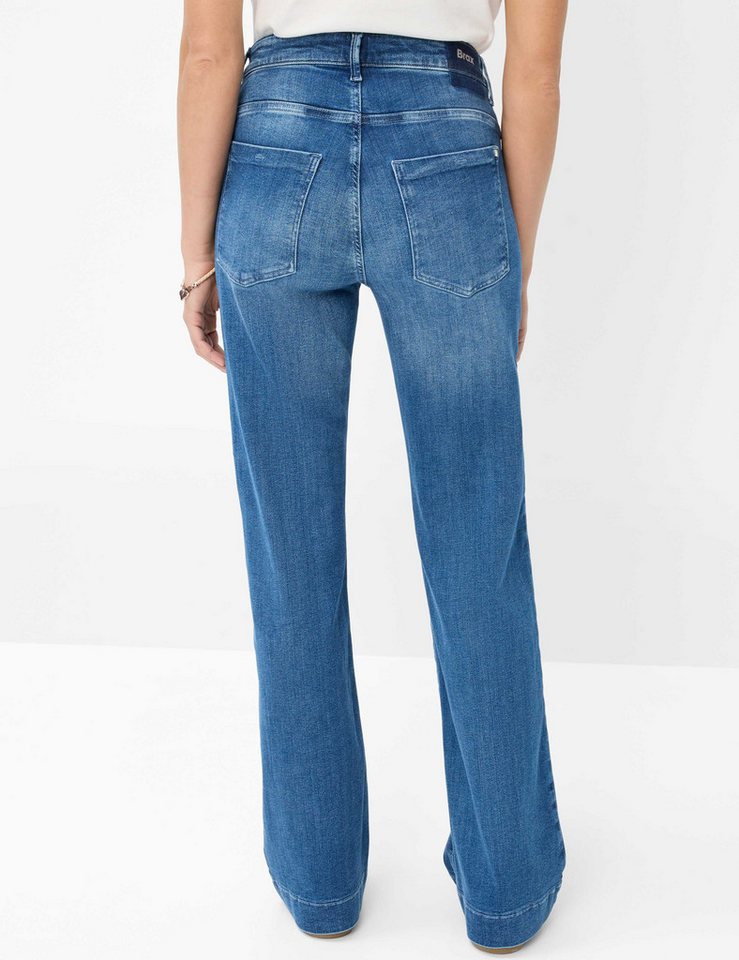Brax 5-Pocket-Jeans blau,Casual,Baumwolle,Unifarben,Regular Fit,Mittel – Bild 5 von 5