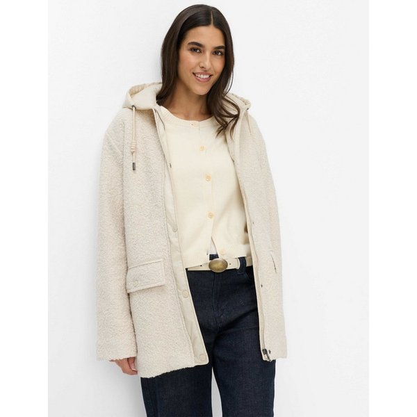 Brax Langmantel Style HAILEY Bouclé: Jacke im hochwertigen Wollmix