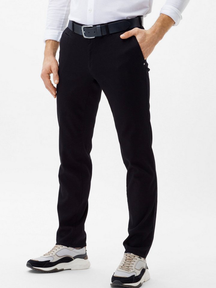 Brax Stoffhose schwarz,Casual,Baumwolle,Unifarben,Modern Fit,Mittel – Bild 3 von 4