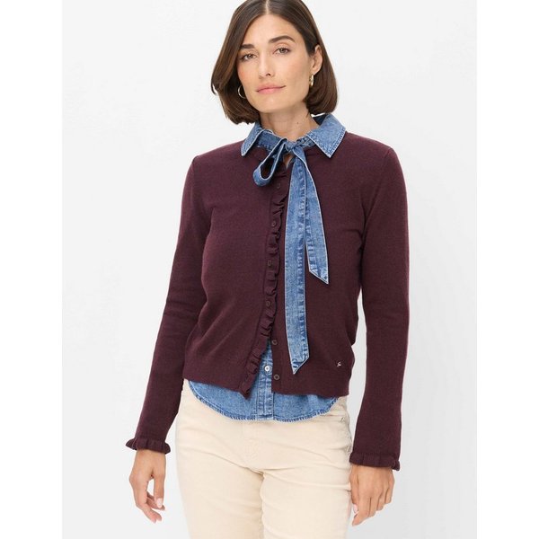 Brax Strickjacke Style ANN Merino Cashmere: Strickjacke im Wollmix