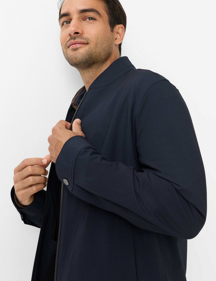 Brax Strickjacke Style JAMIE Performance: Overshirt im Viskosemix – Bild 4 von 5