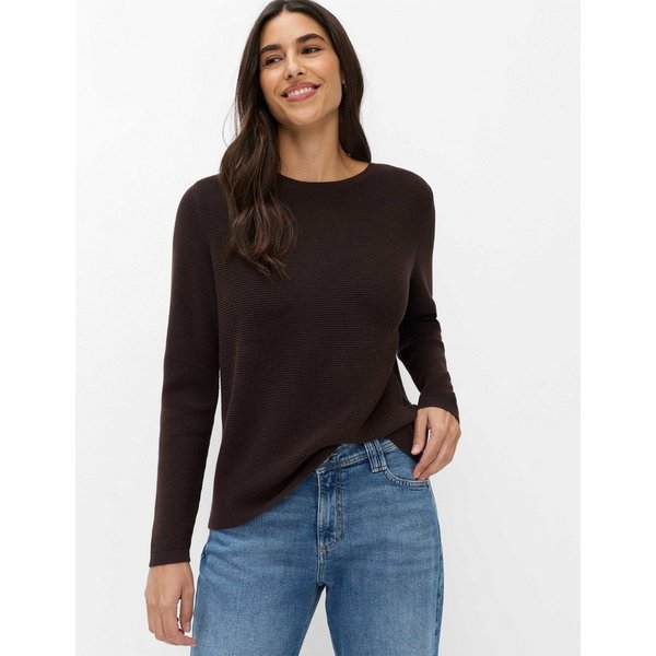 Brax Strickpullover Style LESLEY Strickpullover aus reiner Baumwolle