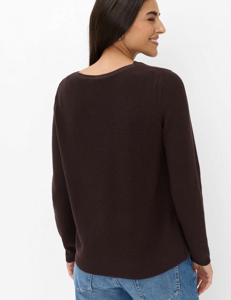 Brax Strickpullover Style LESLEY Strickpullover aus reiner Baumwolle – Bild 2 von 5