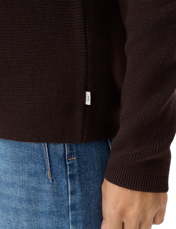 Brax Strickpullover Style LESLEY Strickpullover aus reiner Baumwolle – Bild 5 von 5