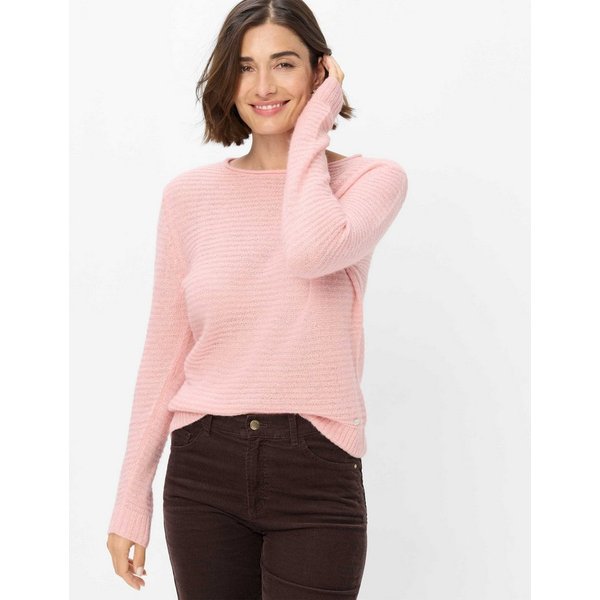 Brax Strickpullover Style LESLEY Strickpullover im Alpaka-Wollmix