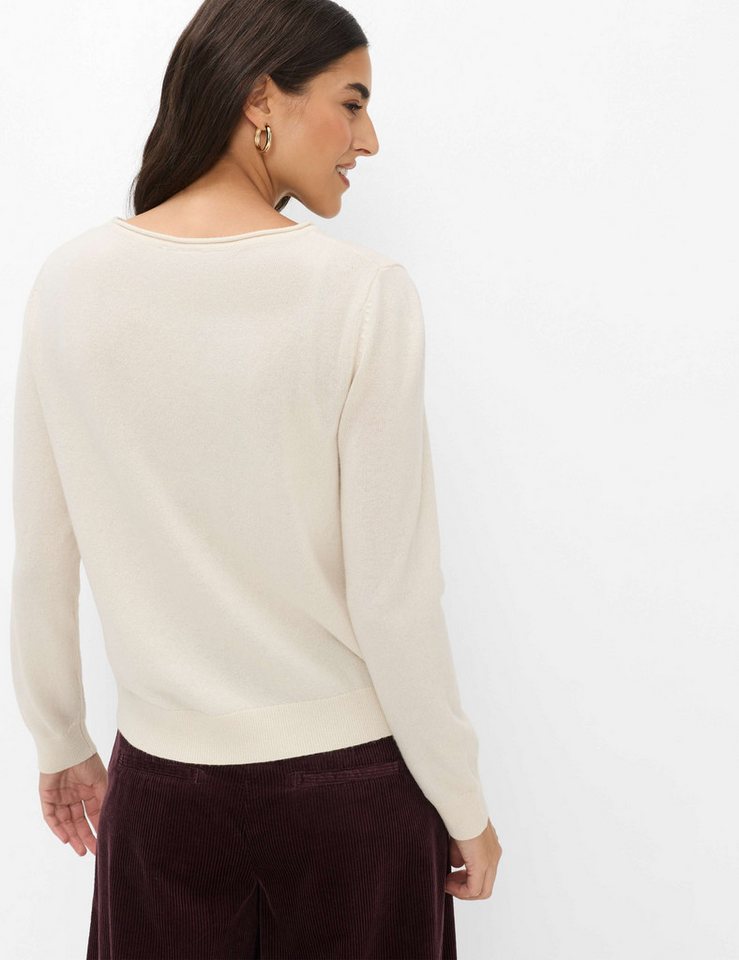 Brax Strickpullover Style LISA Merino Cashmere: Pullover im Wollmix – Bild 2 von 5