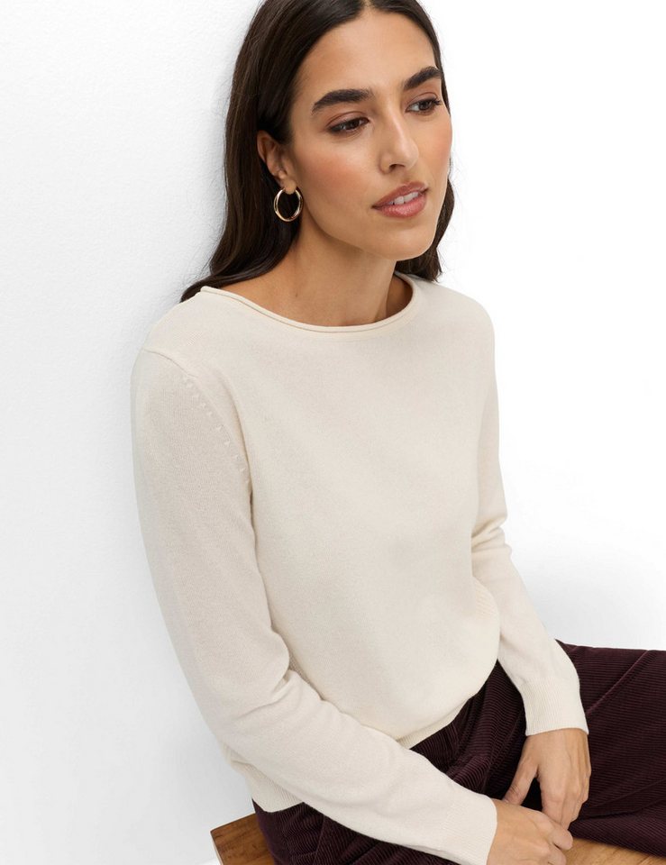 Brax Strickpullover Style LISA Merino Cashmere: Pullover im Wollmix – Bild 4 von 5