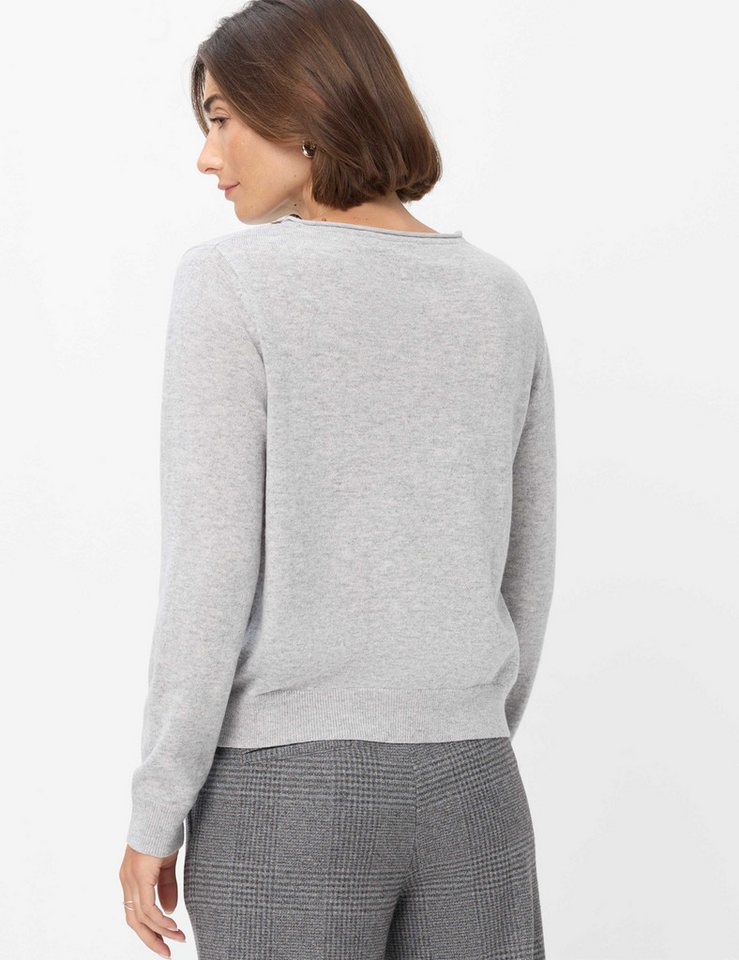 Brax Strickpullover Style LISA Merino Cashmere: Pullover im Wollmix – Bild 2 von 5
