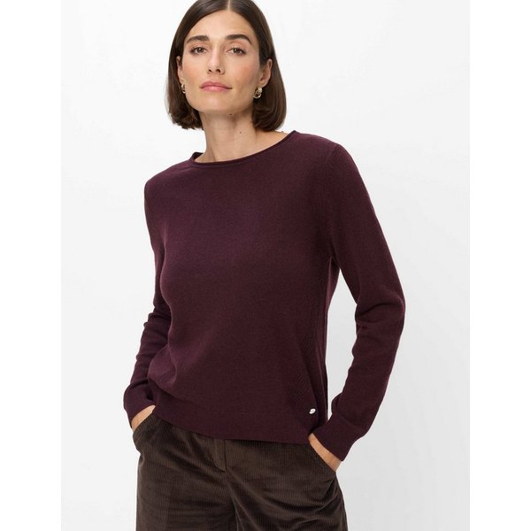 Brax Strickpullover Style LISA Merino Cashmere: Pullover im Wollmix