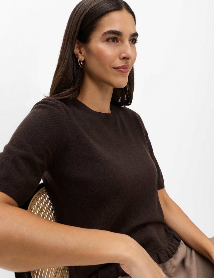 Brax Strickpullover Style NINA Merino Cashmere: Pullover im Wollmix – Bild 4 von 5