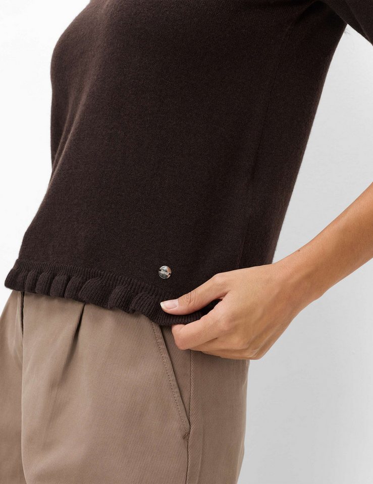 Brax Strickpullover Style NINA Merino Cashmere: Pullover im Wollmix – Bild 5 von 5