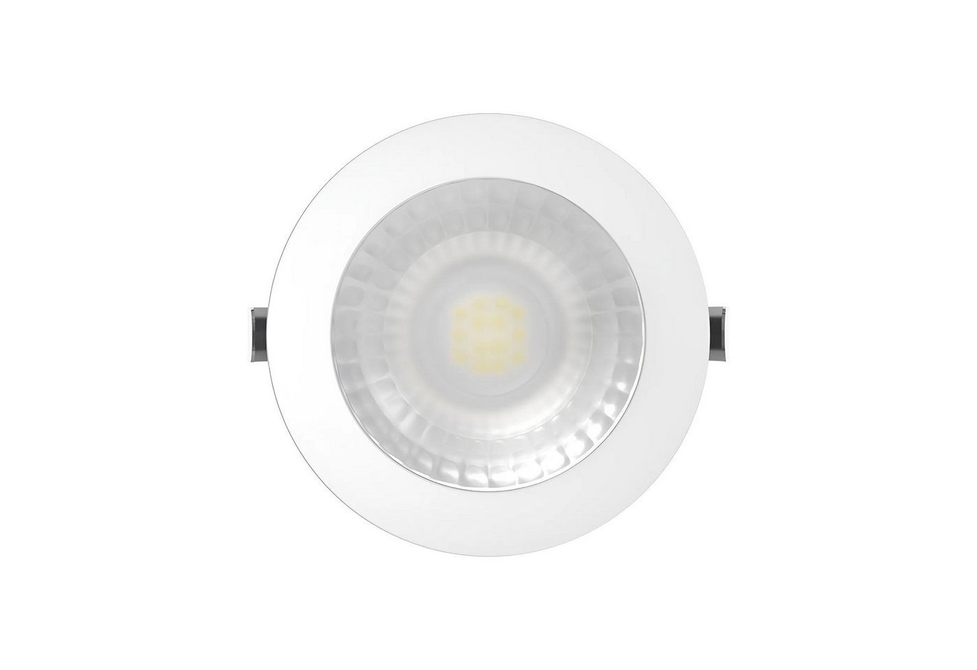 Braytron LED Einbaustrahler Minispot kleiner Einbauleuchte 44mm IP54 Bad inklusive 3 Blenden, LED fest integriert, Leistungsstark, Klein, Schwarz, Weiß, Silber – Bild 3 von 5