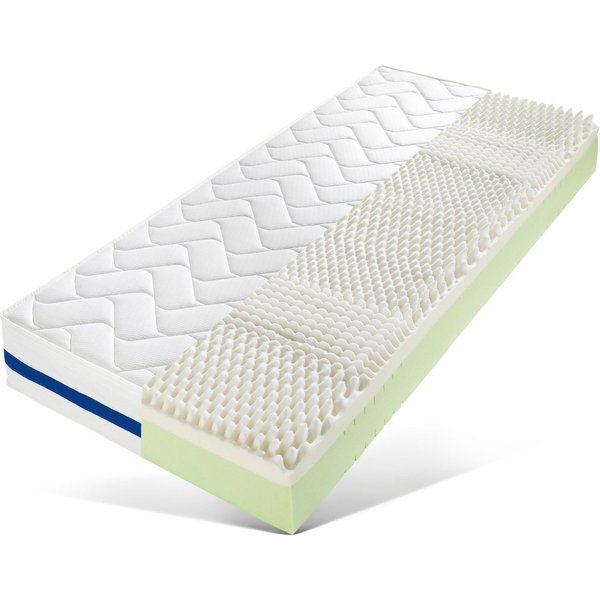 Visco-Matratze Memory Pur, Breckle, 25 cm hoch, Optimale Körperanpassung, Matratze in diversen Größen erhältlich