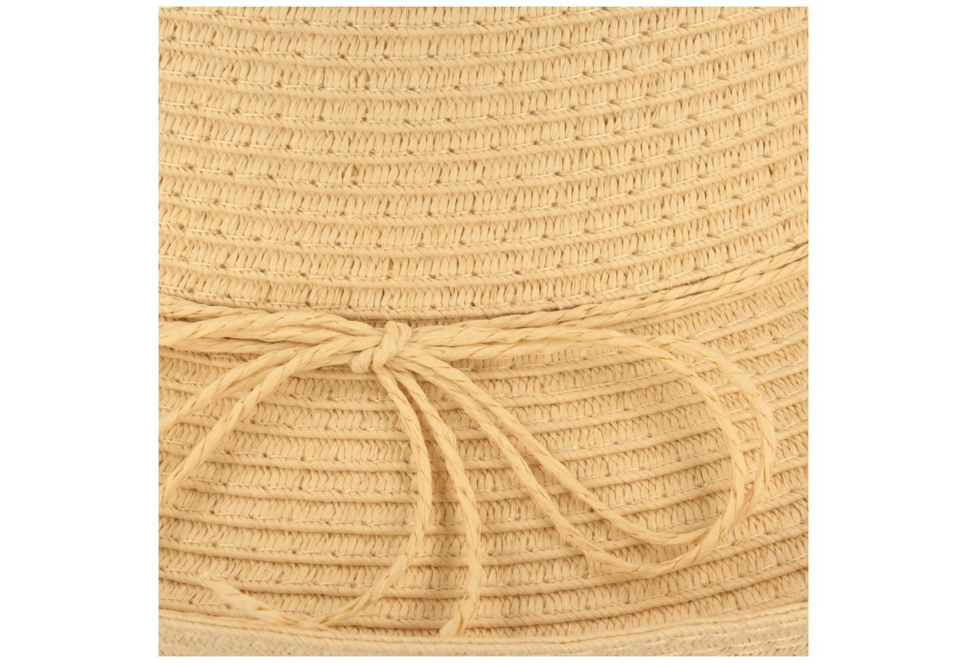 Breiter Strohhut Eleganter, schlichter Strand Bolero – Bild 3 von 4