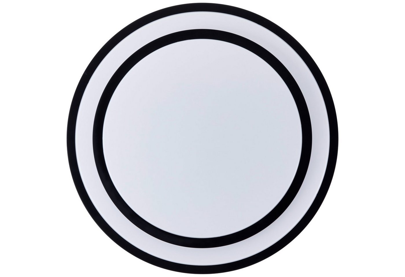 BreLight LED Wandleuchte Luciano, CCT - über Fernbedienung, Dimmfunktion, Nachtlichtfunktion, Timerfunktion, LED fest integriert, warmweiß - kaltweiß, D 50 cm,  – Bild 3 von 5