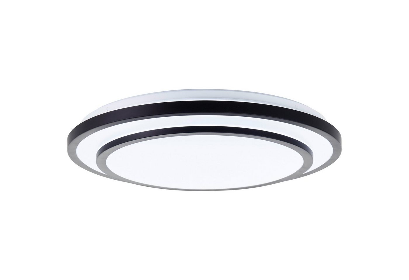 BreLight LED Wandleuchte Luciano, CCT - über Fernbedienung, Dimmfunktion, Nachtlichtfunktion, Timerfunktion, LED fest integriert, warmweiß - kaltweiß, D 50 cm,  – Bild 5 von 5