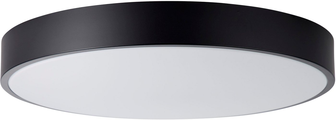 BreLight LED Wandleuchte Slimline, CCT - über Fernbedienung, Dimmfunktion, Nachtlichtfunktion, Timerfunktion, LED fest integriert, warmweiß - kaltweiß, D 50 cm, – Bild 4 von 5