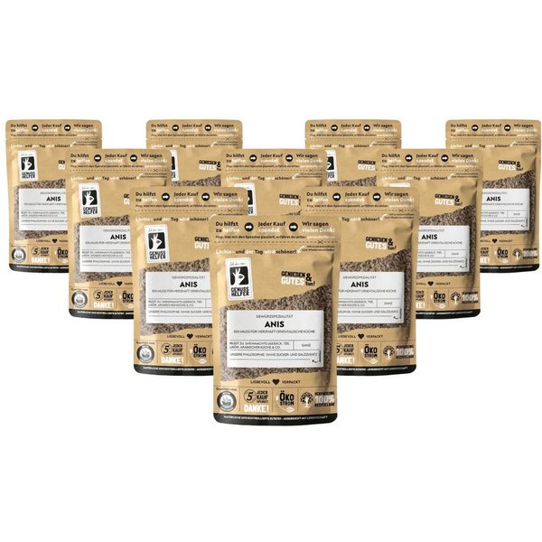 Bremer Gewürzhandel Gewürz Anis, ganz, 10er Pack, 1000 g
