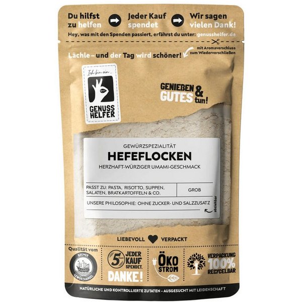 Bremer Gewürzhandel Gewürz Hefeflocken, 65 g