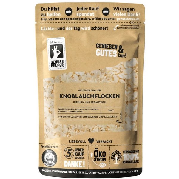 Bremer Gewürzhandel Gewürz Knoblauchflocken, ganz, 100 g