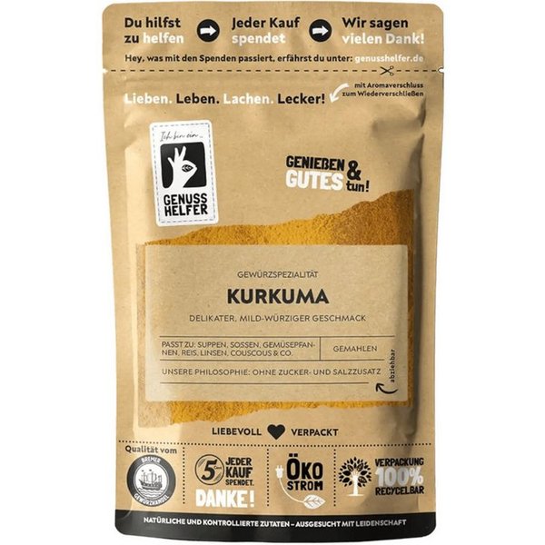 Bremer Gewürzhandel Gewürz Kurkuma, gemahlen, 80 g