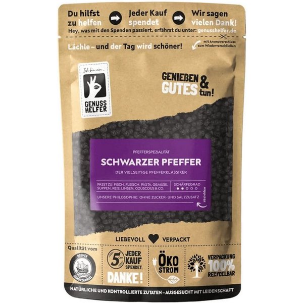 Bremer Gewürzhandel Gewürz Pfeffer schwarz, ganz, 150 g