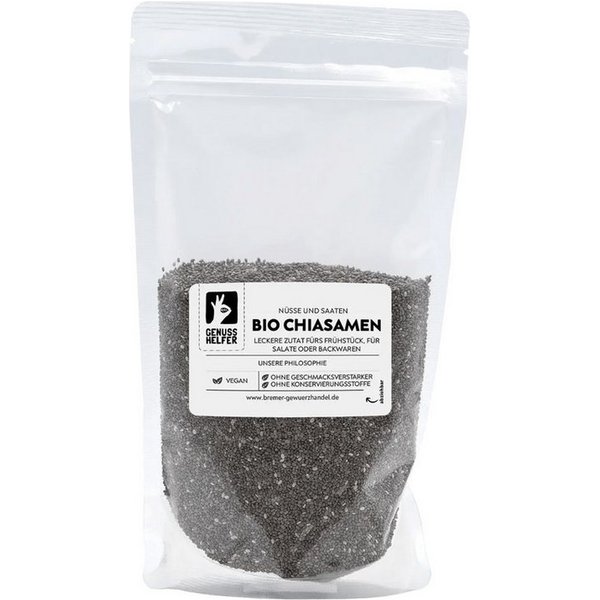Bremer Gewürzhandel Samen Chia Samen BIO, Großpackung, 1000 g