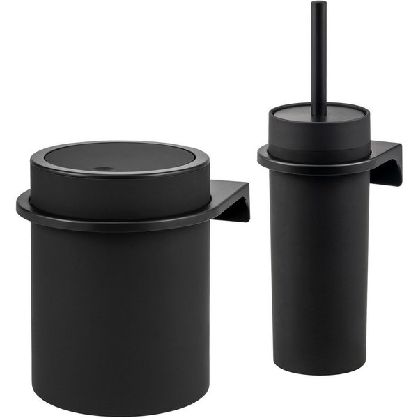 bremermann Badaccessoire-Set 2tlg. Bad-Set SAVONA Softtouch inkl. Wandhalterung, 2 tlg.