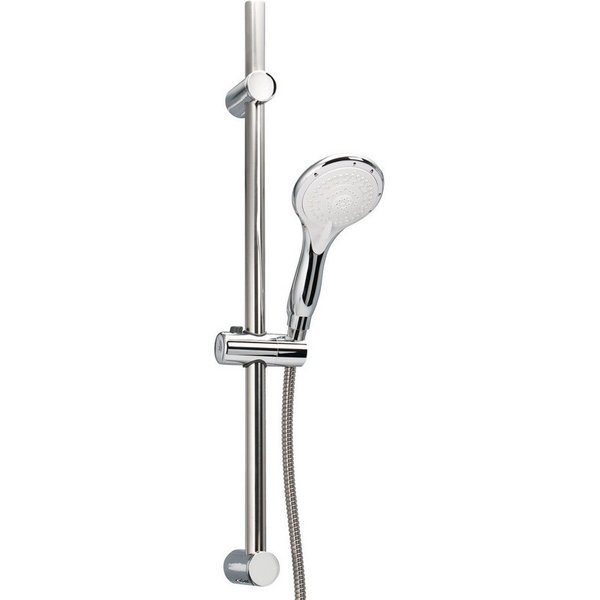 bremermann Brausegarnitur Brausestangenset, inkl. Brause, Brauseschlauch 1,75 m und Stange, Höhe 71.5 cm, 5 Strahlart(en)