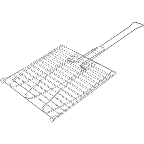 bremermann Grillguthalter Fischgriller 3fach // Edelstahl // ca. 59 x 27,5 cm // Fischbräter