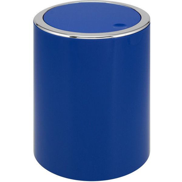 bremermann Kosmetikeimer SAVONA 5,5 Liter aus Kunststoff, rund - blau