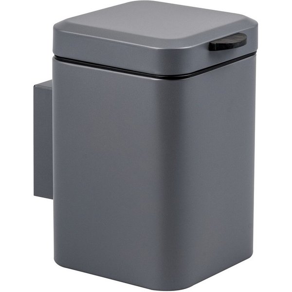 bremermann Kosmetikeimer Wand-Kosmetikeimer, 3 Liter Fassungsvermögen, eckig