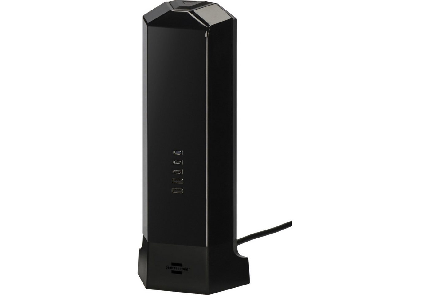 Brennenstuhl Brennenstuhl Gaming Tower 9fach RGB Light, Mehrfachsteckdose – Bild 4 von 5