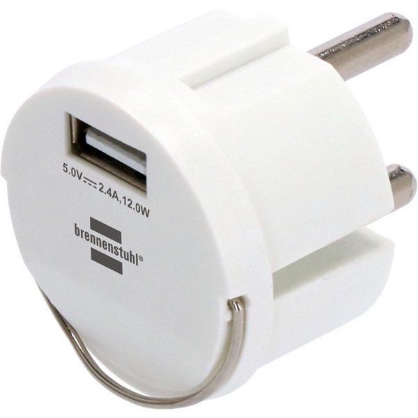 Brennenstuhl Steckdose Steckdoseneinsatz mit USB