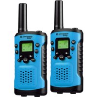 BRESSER JUNIOR Kinder Walkie Talkie, 2 Stück (Blau)