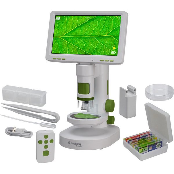 BRESSER BRESSER YOUNGSTER Digitales Mikroskop mit 7"-Bildschirm Kindermikroskop