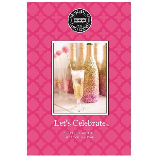 Bridgewater Candle Company Duftlampe BRIDGEWATER Duftsachet LET'S CELEBRATE pink rosa Papiertüte mit Duft