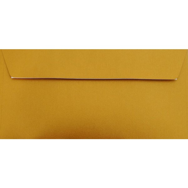 Briefumschläge24Plus Briefumschlag 25 Weihnachtshüllen Din Lang Briefumschläge Gold Metallic