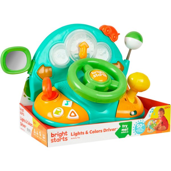 Bright Starts Lernspielzeug Lights & Colors Driver™, mit Licht und Sound